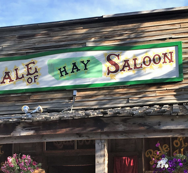 Bale of Hay Saloon- Virginia City