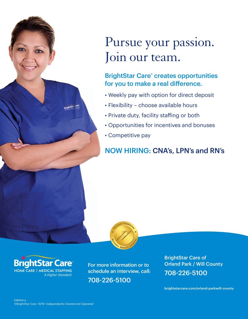 BrightStar Care of Orland Park/Will County