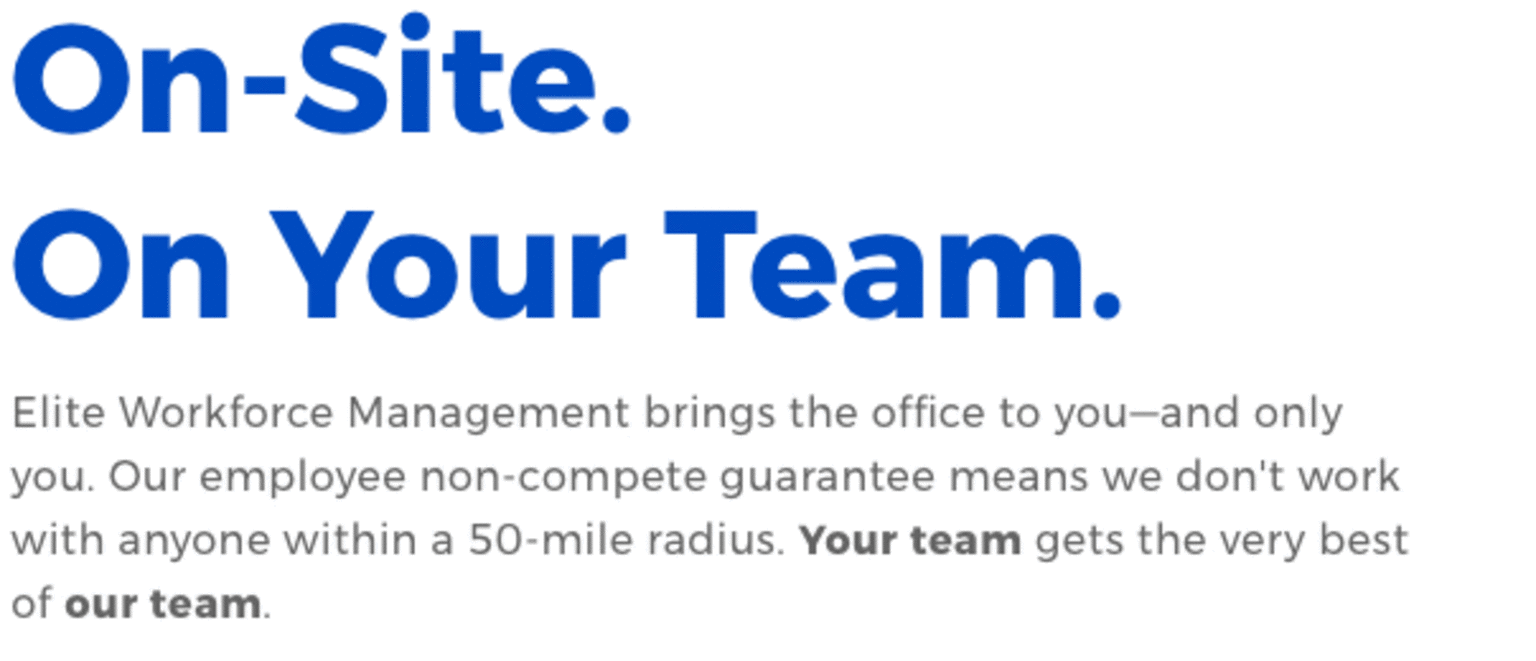 Elite Workforce Management